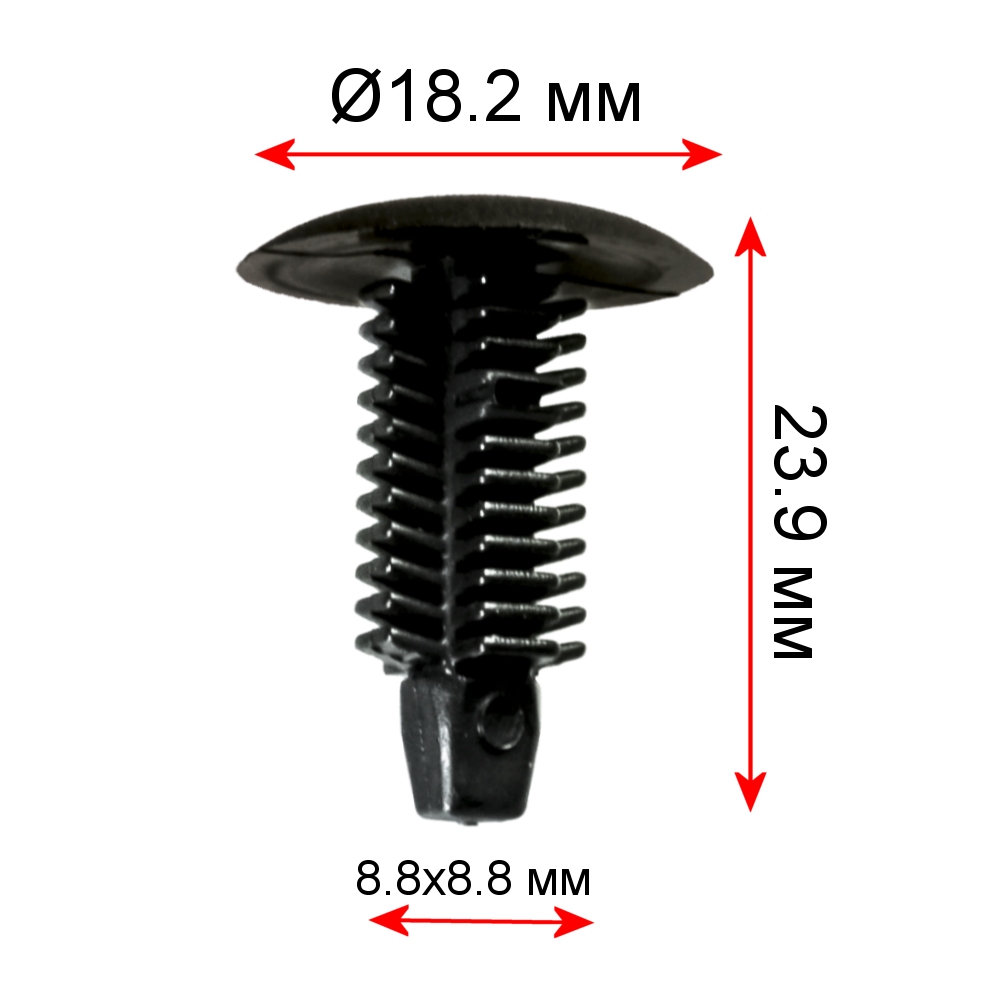 Крепление универсальное CP10606 8.8х8.8x23.9 мм (25 шт.)
