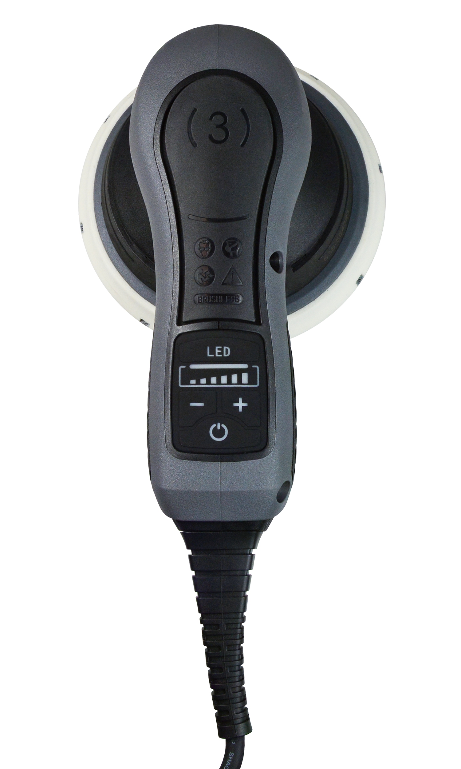 Машинка шлифовальная электрическая беcщёточная Huberth RP20RX253 (ход 3 мм)