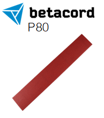Абразивная полоска Betacord P80 на пластике 70х420 мм (50 шт)