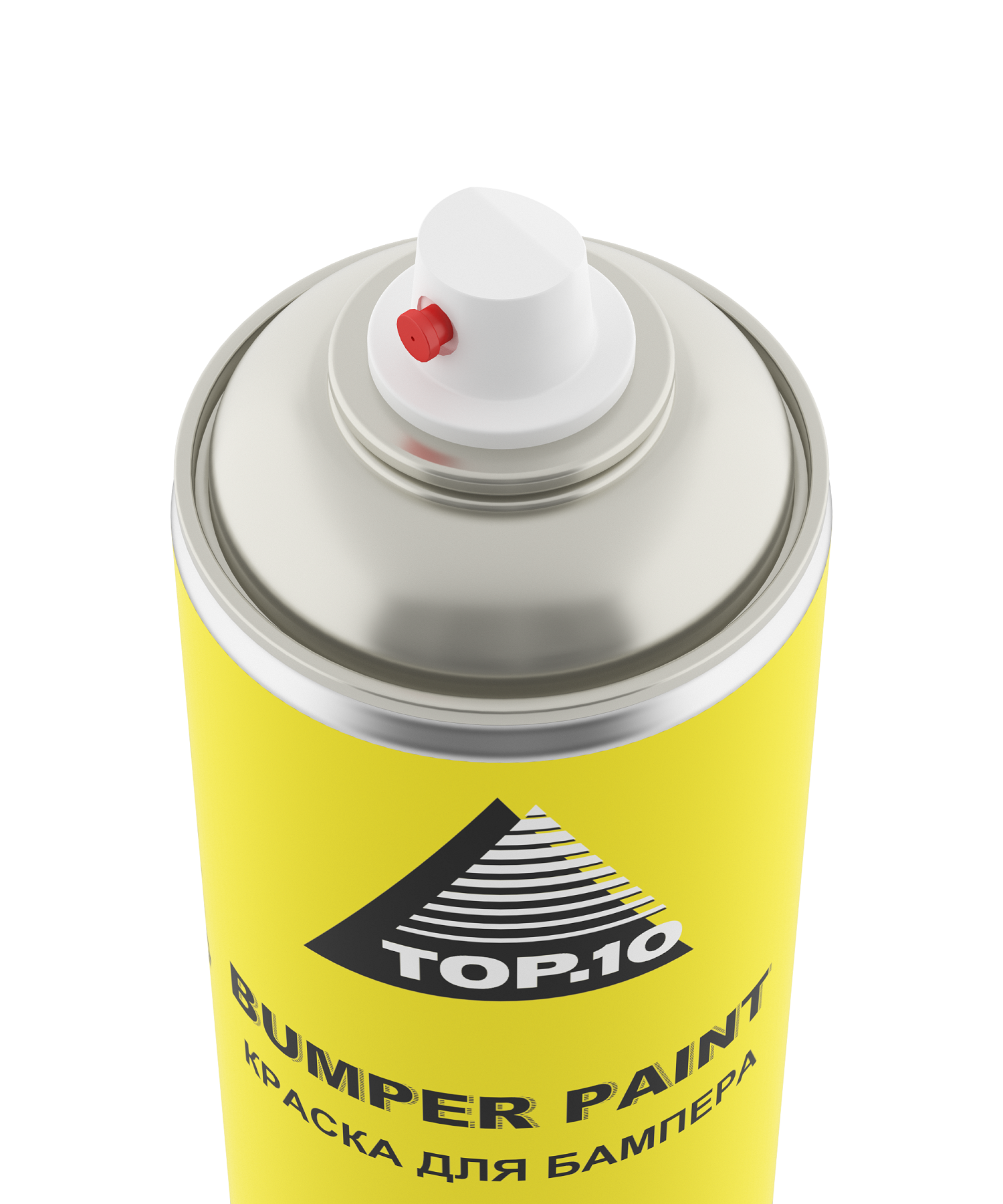Краска для бампера гладкая чёрная TOP.10 BUMPER PAINT (520 мл)