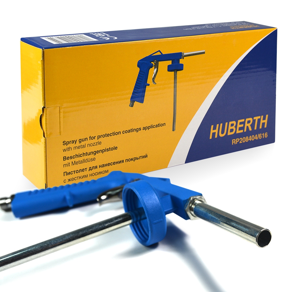 Пистолет для кузовных покрытий Huberth 1/4″ с соплом 10 мм