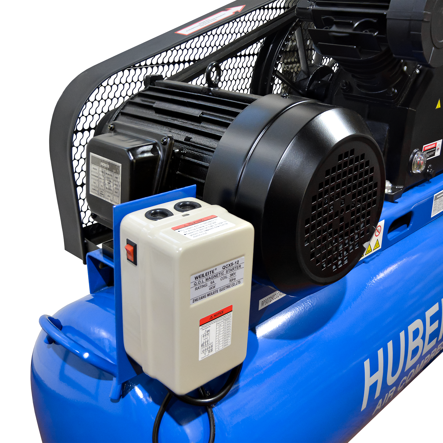 Компрессор воздушный поршневой Huberth RP307250 с ресивером 150 л (3Ф.x380B)