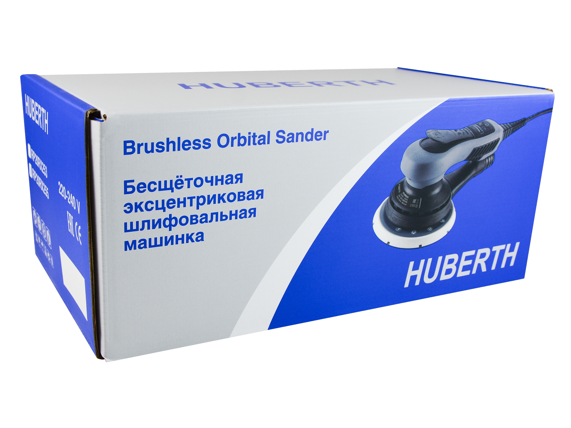 Машинка шлифовальная электрическая беcщёточная Huberth RP20RX255 (ход 5 мм)