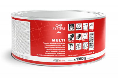 Шпатлевка 2К полиэфирная универсальная Carsystem MULTI (2 кг)