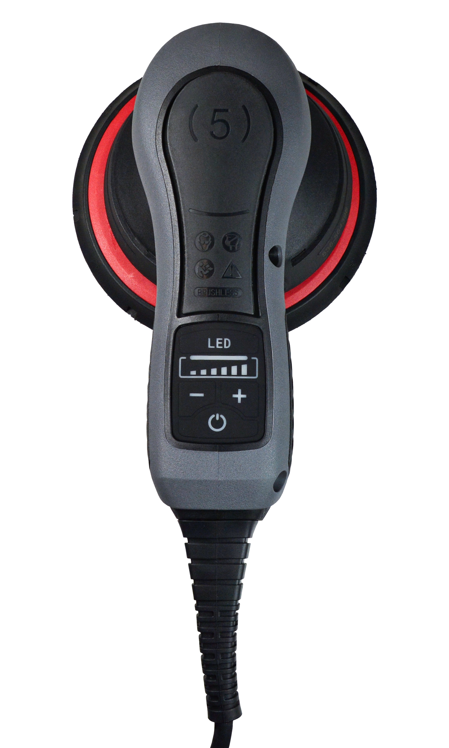 Машинка шлифовальная электрическая беcщёточная Huberth RP20RX255 (ход 5 мм)